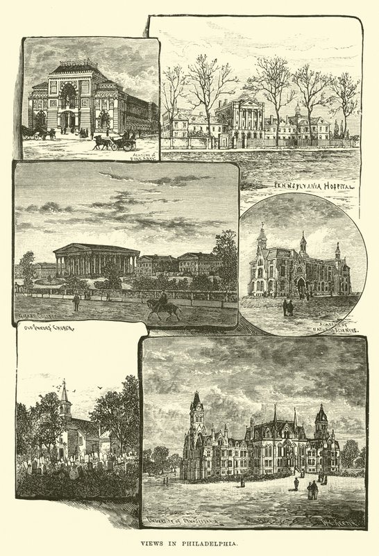 Pohledy ve Philadelphii od English School