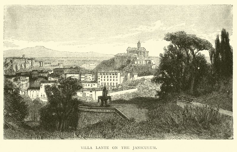Villa Lante na Janiculum od English School