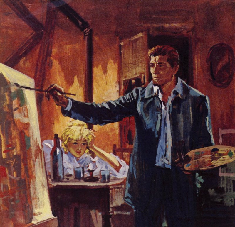 Vincent Van Gogh se přestěhoval do Haagu, kde začal malovat od English School