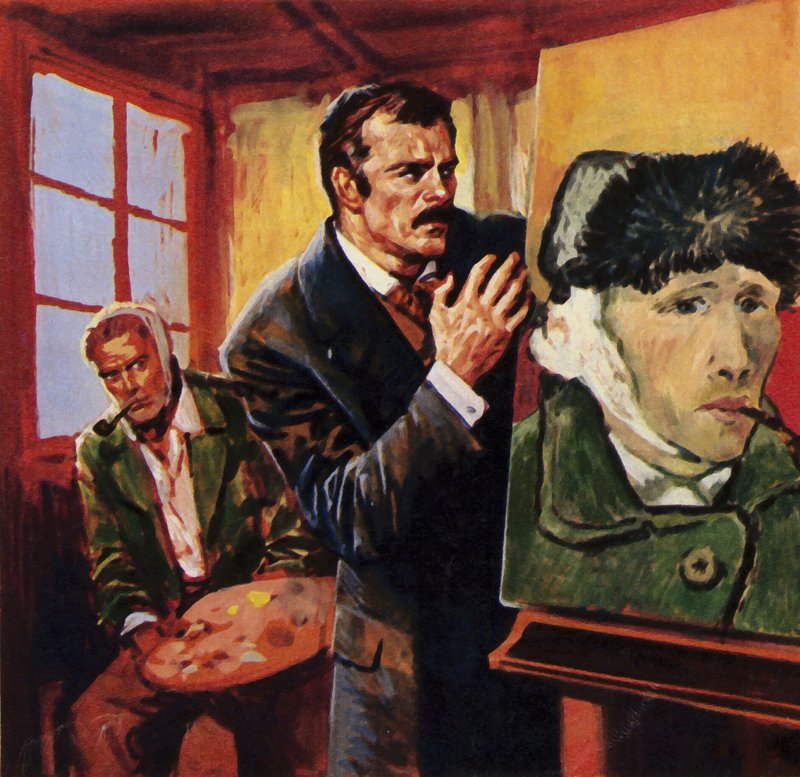 Vincent Van Gogh si poranil vlastní ucho – slavně namaloval svůj portrét v obvazech od English School