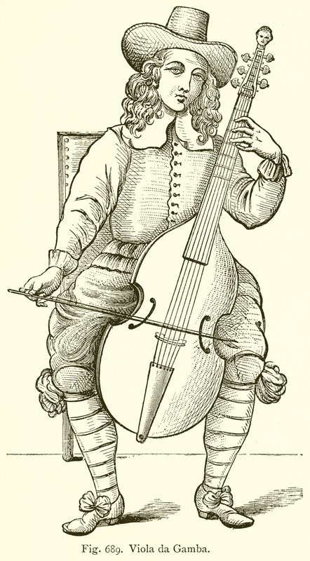 Viola da Gamba od English School