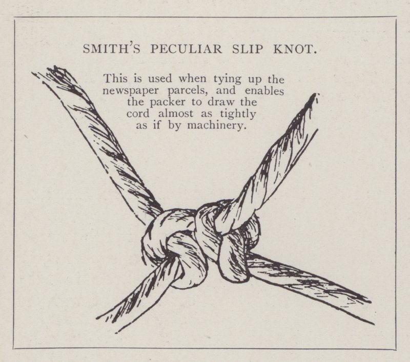 Zvláštní kluzný uzel W H Smith od English School