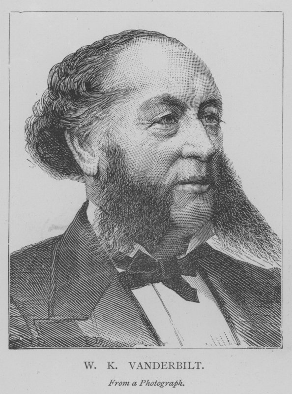 W K Vanderbilt (rytina) od English School