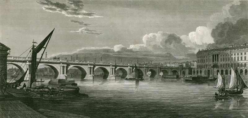 Waterloo Bridge, Londýn od English School