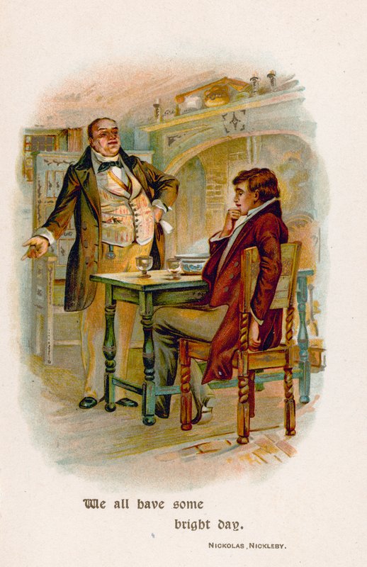 Všichni máme jasný den. Nicholas Nickleby od English School
