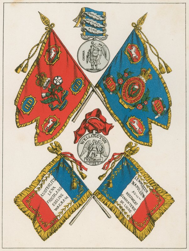Wellington, Vojenské standardy od English School