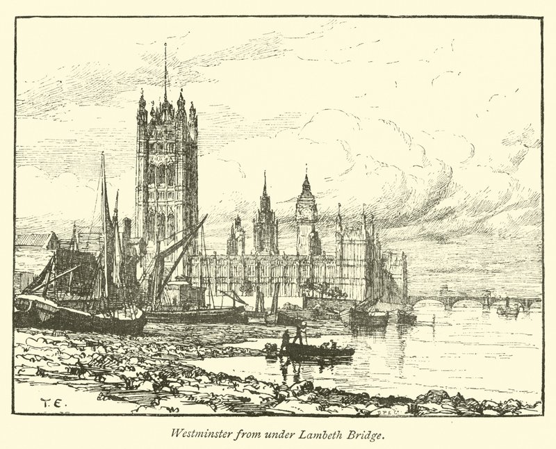 Westminster zpod Lambeth Bridge od English School