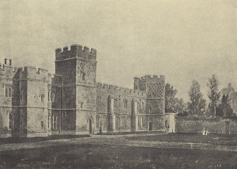 Westons Yard, 1818 (hlubotisk) od English School