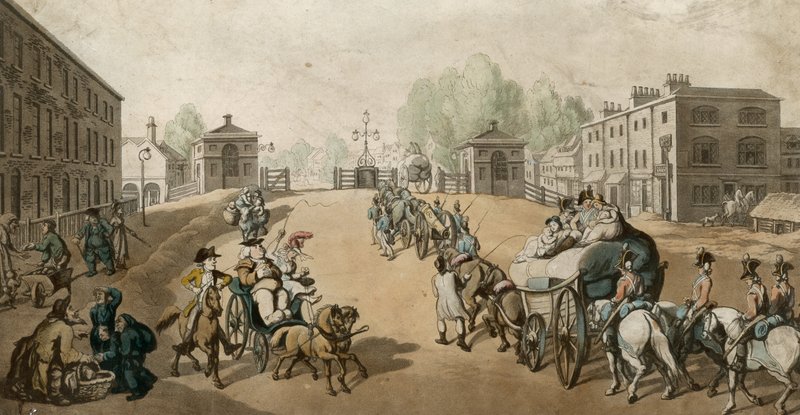 Whitechapel Turnpike od English School