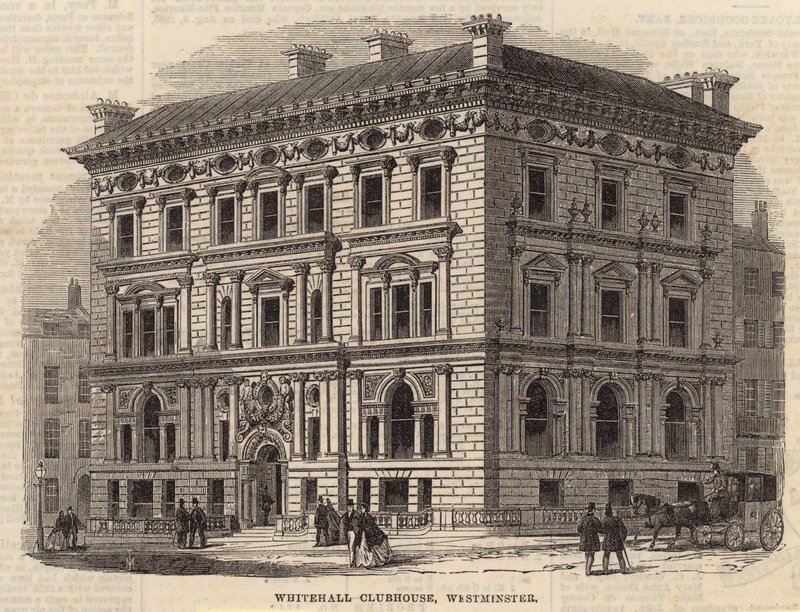 Whitehall Clubhouse, Westminster, Londýn od English School