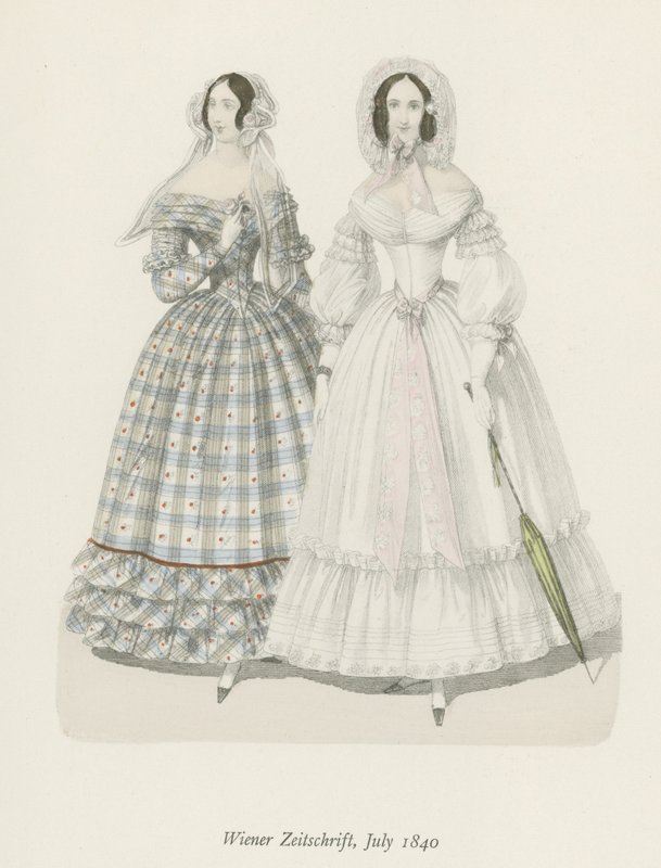 Vídeňský časopis, červenec 1840 od English School