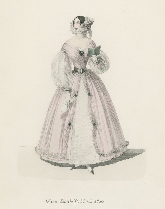 Vídeňský časopis, březen 1840 od English School