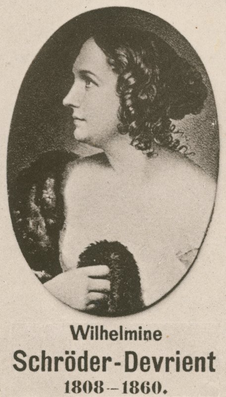 Wilhelmine Schroder-Devrient (hlubotisk) od English School