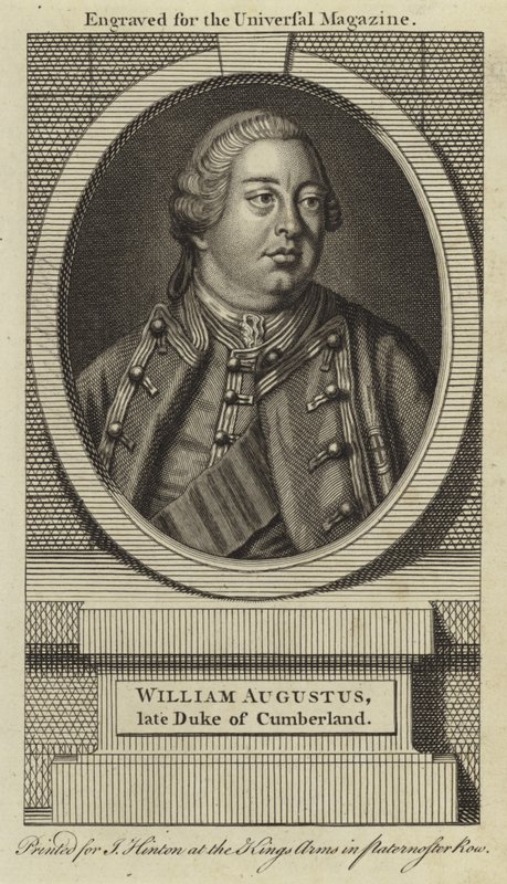 William Augustus, 1. vévoda z Cumberlandu od English School