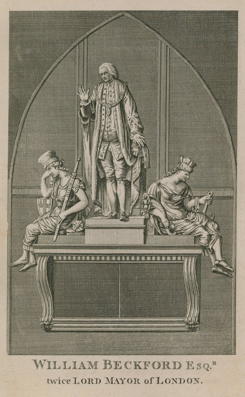 William Beckford, primátor Londýna 1756 od English School