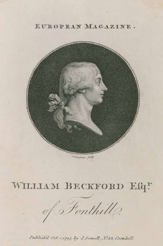 William Beckford z Fonthill, primátor Londýna 1756 od English School