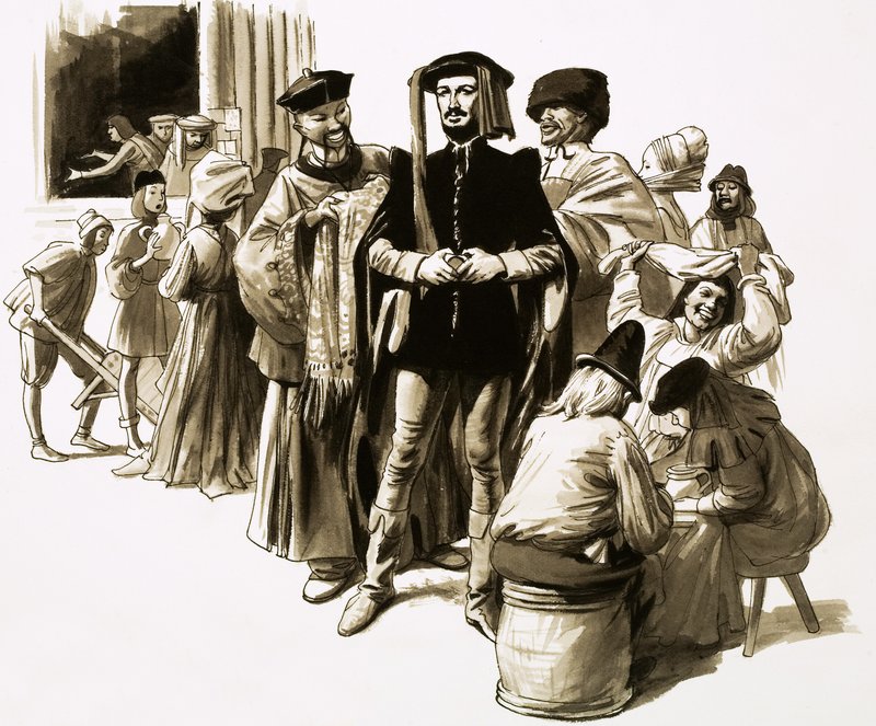 William Caxton byl úspěšný obchodník, než se začal věnovat tisku od English School