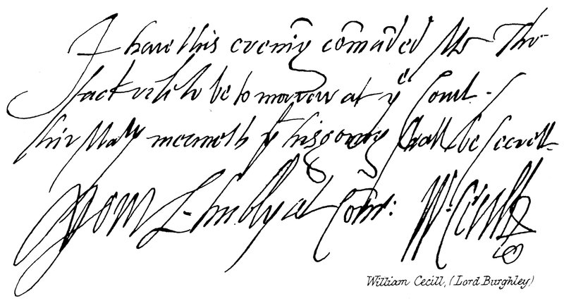 William Cecil (Lord Burghley) od English School