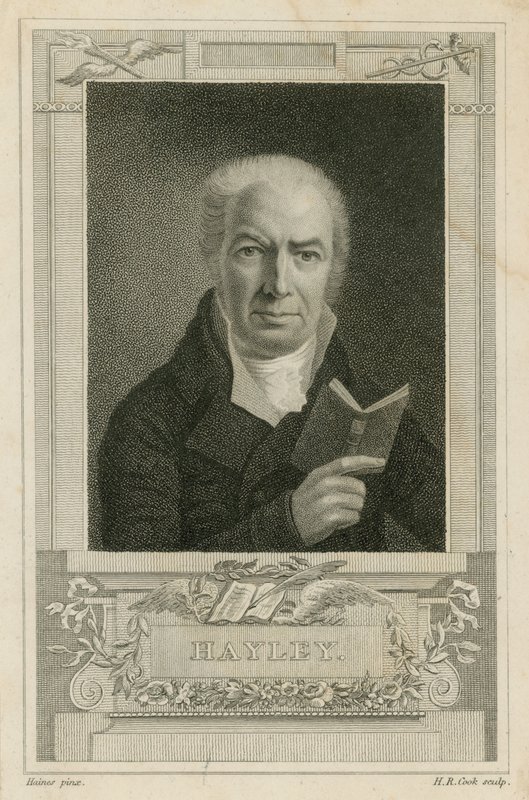 William Hayley , anglický spisovatel od English School