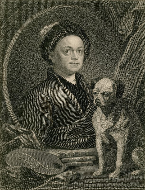William Hogarth s Trumpem od English School