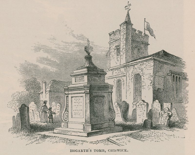 Hrob Williama Hogartha, Chiswick od English School
