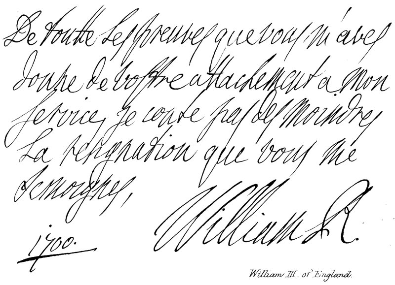 Anglický William III od English School