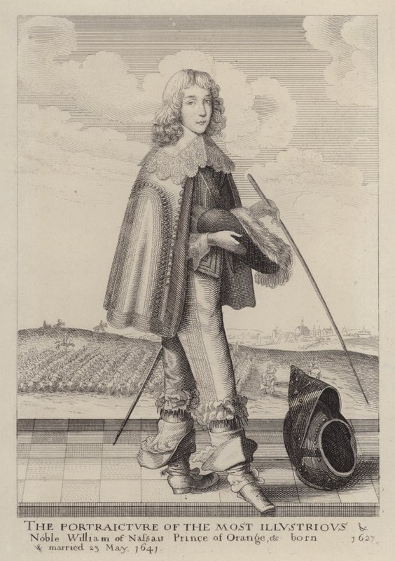 William II Orange-Nassau, princ Orange (lept) od English School