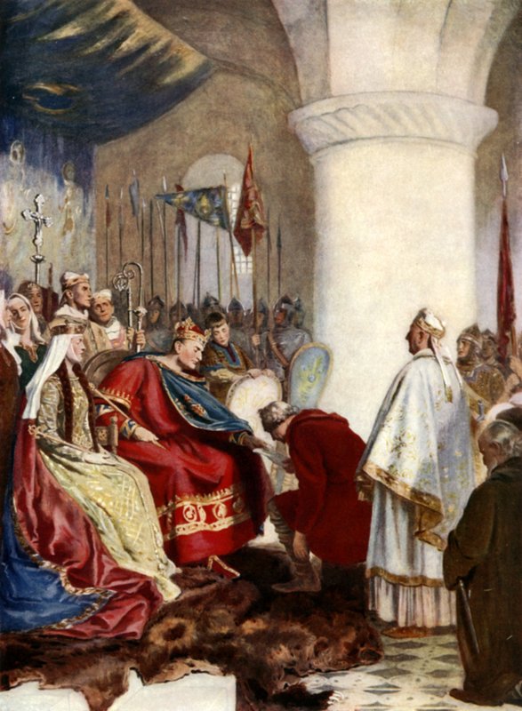 William I. udělení charty City of London od English School