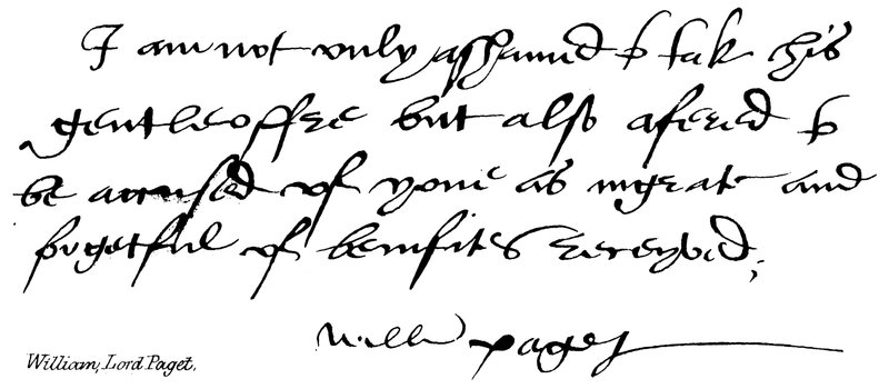 William, lord Paget od English School