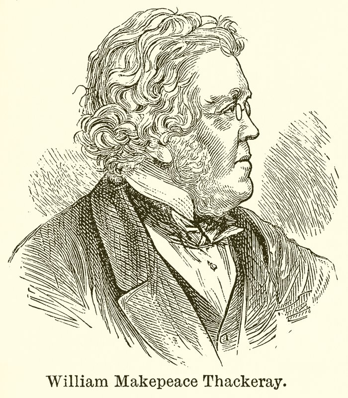 William Makepeace Thackeray od English School