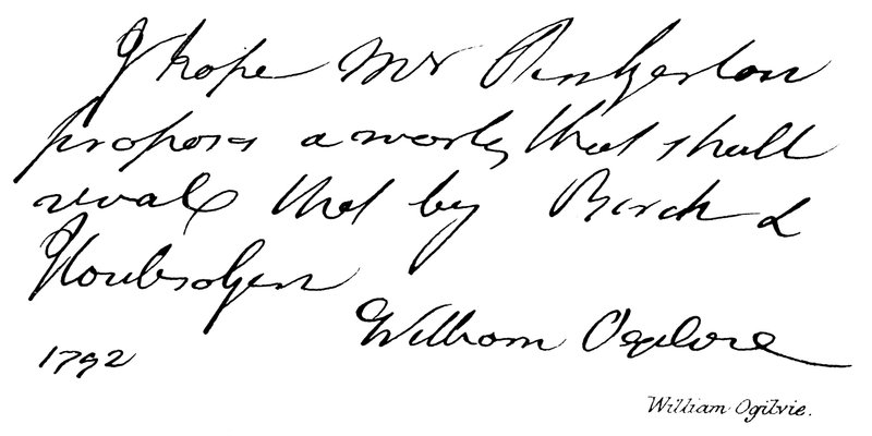William Ogilvie od English School