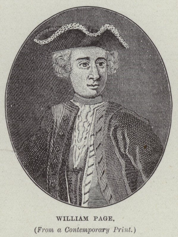 William Page (rytina) od English School