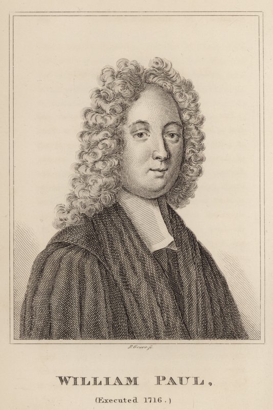 William Paul, popraven 1716 od English School