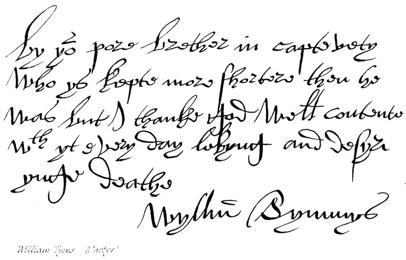 William Tyms, (mučedník) od English School