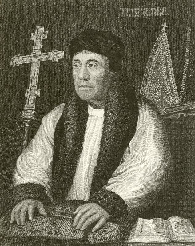William Warham, arcibiskup z Canterbury od English School