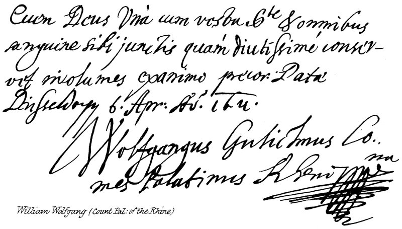 William Wolfgang (hrabě z Rýna) od English School