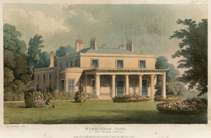 Wimbledon Park, sídlo Earla Spencera od English School