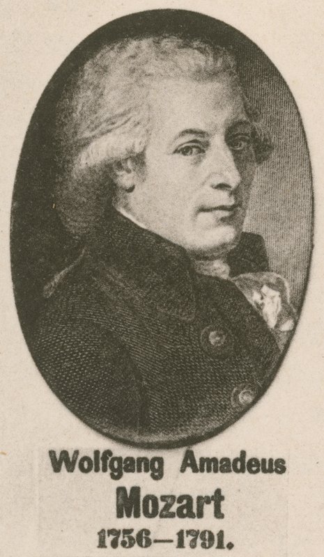 Wolfgang Amadeus Mozart (hlubotisk) od English School