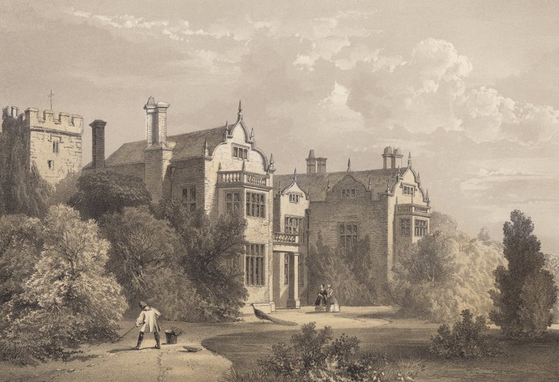 Wroxall Abbey, Warwickshire od English School