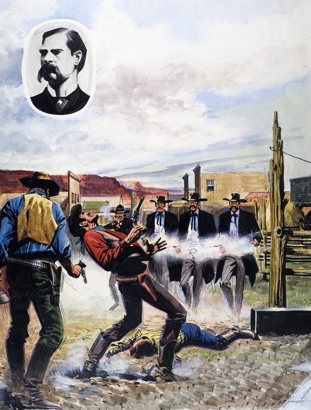 Wyatt Earp a bitva o OK Corral od English School