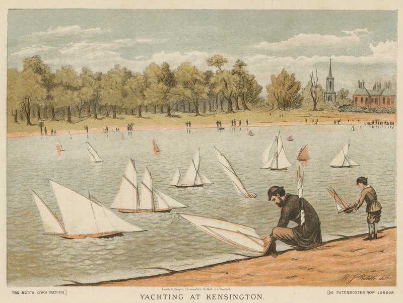 Jachting v Kensington Gardens od English School