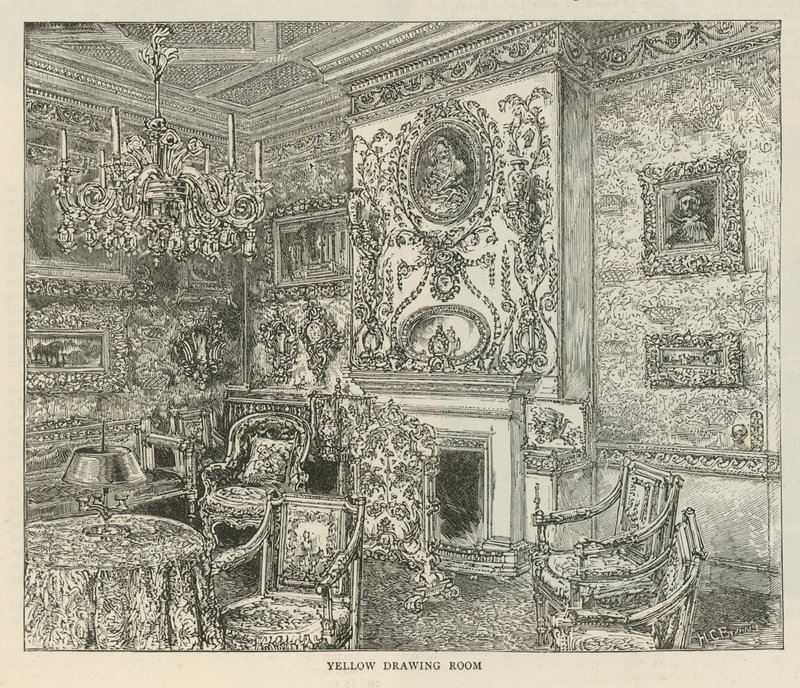 Žlutý salon, Holland House od English School
