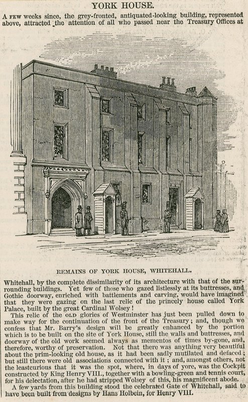 York House, Whitehall od English School