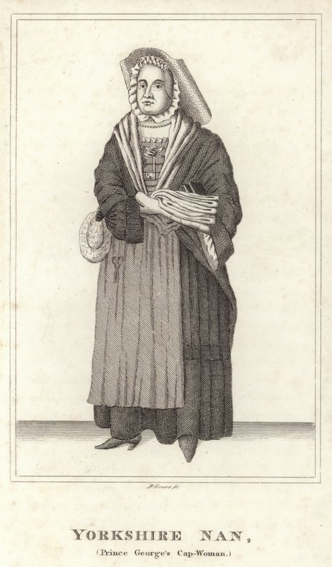 Yorkshire Nan, Prince Georges Cap-Woman od English School