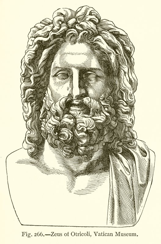 Zeus z Otricoli, Vatikánské muzeum od English School