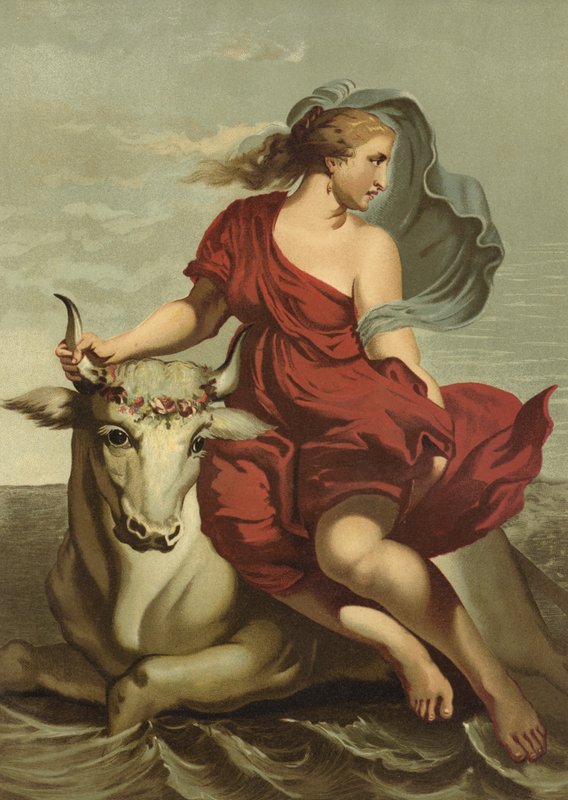 Znásilnění Evropy od Erasmus after Quellinus