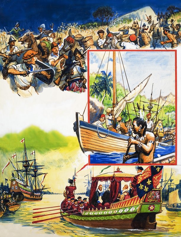 Scrapbook britského námořníka: Drakeovy plavby od Eric Parker