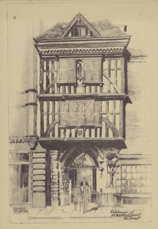 Vrátnice svatého Bartoloměje Velikého od Ernest Coffin