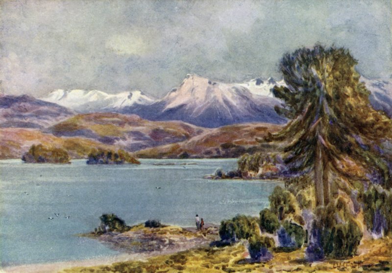 Jezero Moquhue od Ernest William Christmas
