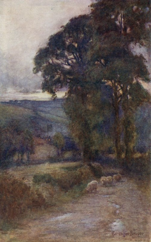 Stínovaná silnice od Ernest Benger or Berenger